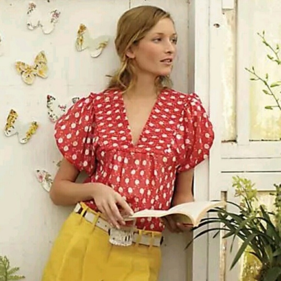 Anthropologie Tops - Anthro Edme & Esyllte To the Sun Bird Top